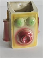 VTG SHAWNEE POTTERY USA 529 OLD TELEPHONE PLANTER