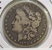 1879CC Morgan Silver Dollar