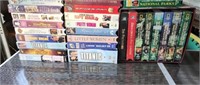 VHS Movies + 20 copied movies