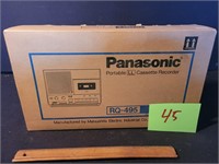 Panasonic Portable LL Cassette Recorder in Box