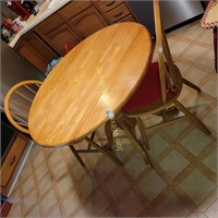 2 Person Drop Leaf Table and Chairs