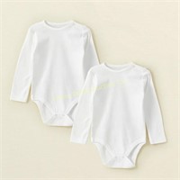 Carter's 2pk 3M Long Sleeve Bodysuits