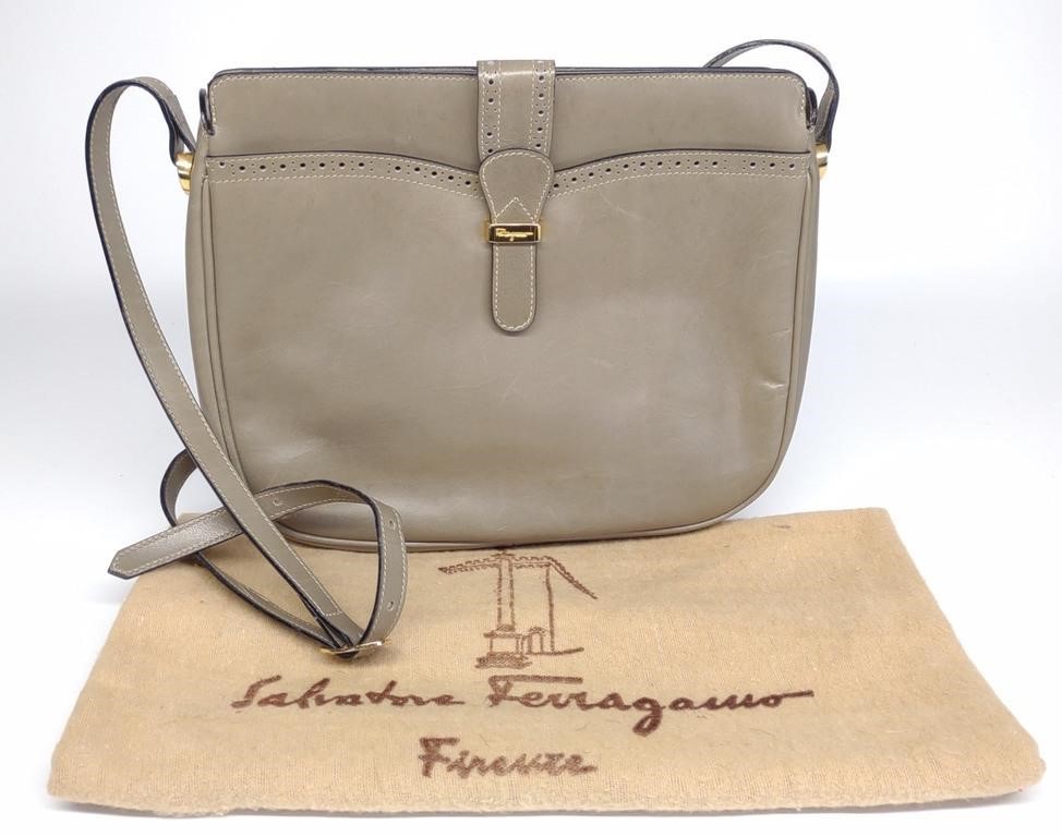 Salvatore Ferragamo Leather Crossbody Bag 21-4508
