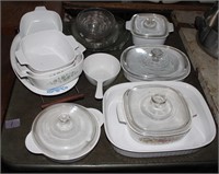 Lot of Misc. Corning Ware