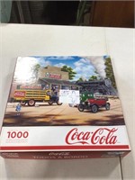 Coke puzzle with 1 piece premissing