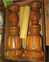 Wood Candsticks