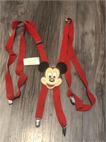 Vintage Mickey Mouse suspenders new with tags
