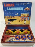 Vintage lunar launcher Target game, appears