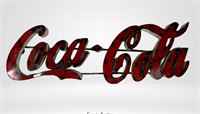Coca-Cola 3-D Metal Advertising Sign