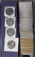 (76) Assorted Kennedy Half Dollars. Dates Range: