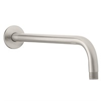 $25  Project Source Chrome 12.4-in Shower Arm & Fl