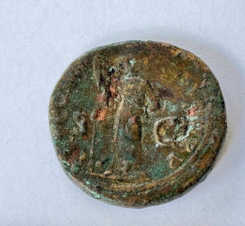 DOMITIAN 81-96 AD SESTERCES COIN