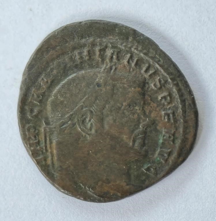 MAXIMIAN I C.300AD EMBOSSED COIN