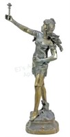 After Emile Picault French Goddess Sculpture