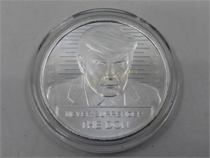 1 oz Silver Trump Coin ***TAX EXEMPT***