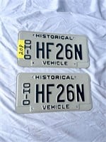 Historical License Plates