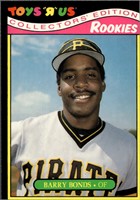 1987 Topps Toys "R" Us Rookies #4 Barry Bonds