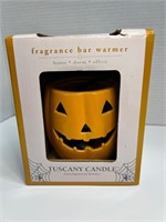 TUSCANY CANDLE Jack-O-Lantern NEW IN BOX