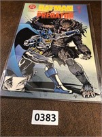 DC comic book Batman as pictured