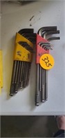 ASSORTED ALLEN WRENCHES