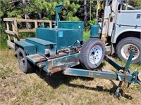 1985 Shop-made Oil Processing Trailer -w/tank