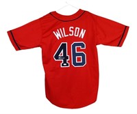 SIGNED BRYSE WILSON JERSEY #4 W/ JSA