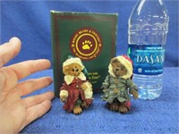 2 boyds bears ornaments with box - new