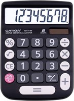 CATIGA Desktop Calculator 8 Digit with Solar