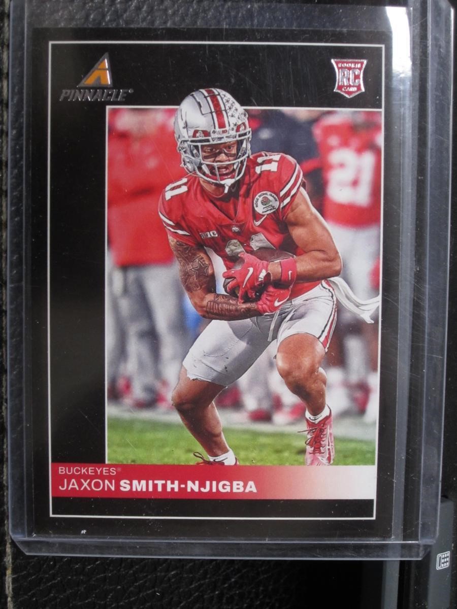 2023 PINNACLE JAXON SMITH NJIGBA ROOKIE CARD