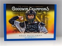 2021 UD Goodwin Champions Adley Rutschman Blue #63