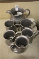 PEWTER MUGS