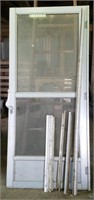 Large Window & Storm Door