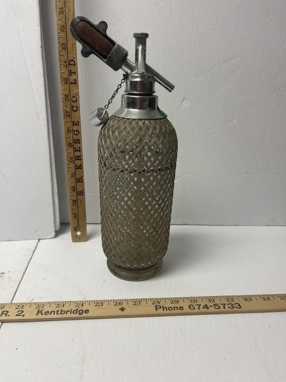 Vintage Sparklets Soda Siphon Seltzer