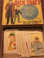 Vintage DIck Tracy Card Playing Game
