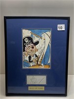 HALL OF FAME 1960 SIGNED BY BOB PRINCE TWICE