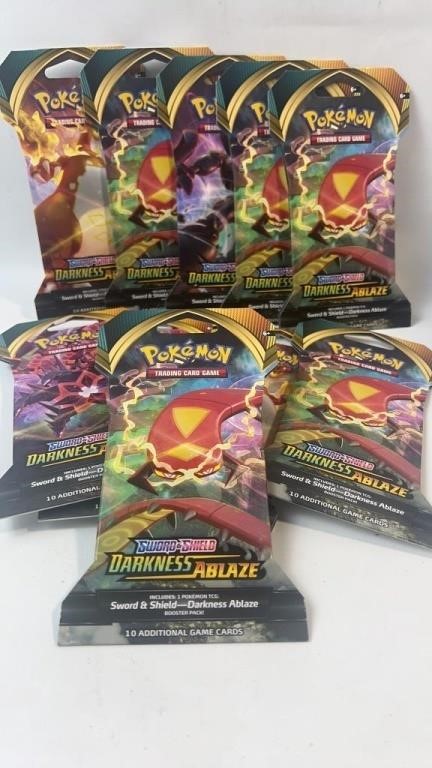 (10) Pokémon Boosters -Darkness Ablaze