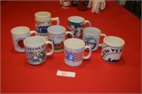 New York City Mug Lot x 8
