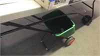 CHIMNEY BRUSH & GREEN FERTILIZER SPREADER