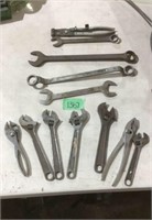 Crescent wrenches, pliers and wrenches