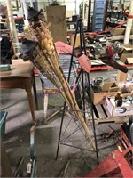 SMALL WINDMILL(5 FT), NEEDS BLADE REPLACED,
