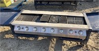 8 BURNER GRILL CHEF PROPANE BBQ,