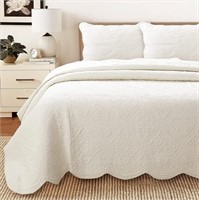 B290 Cozy Line Cotton Bedding Quilt Set King