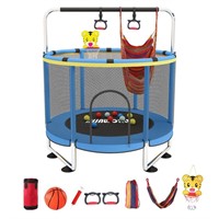 Trampoline for Kids  Adjustable Baby Toddler