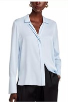 Kobi Halperin Liv Split Cuff Silk Blouse- XXL