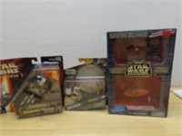 New star wars figures, misc. lot.