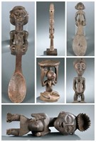 Six Congo style figures. 20th century.