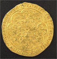 Great Britain Coin Edward III (1327-77) Gold Noble