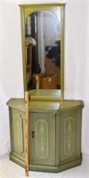 VINTAGE CONSOLE & MATCHING MIRROR