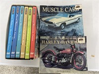 Legendary Muscle Car DVD set  book and Harley