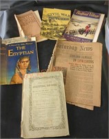Vintage 1800s and 1900s historical catalog,
